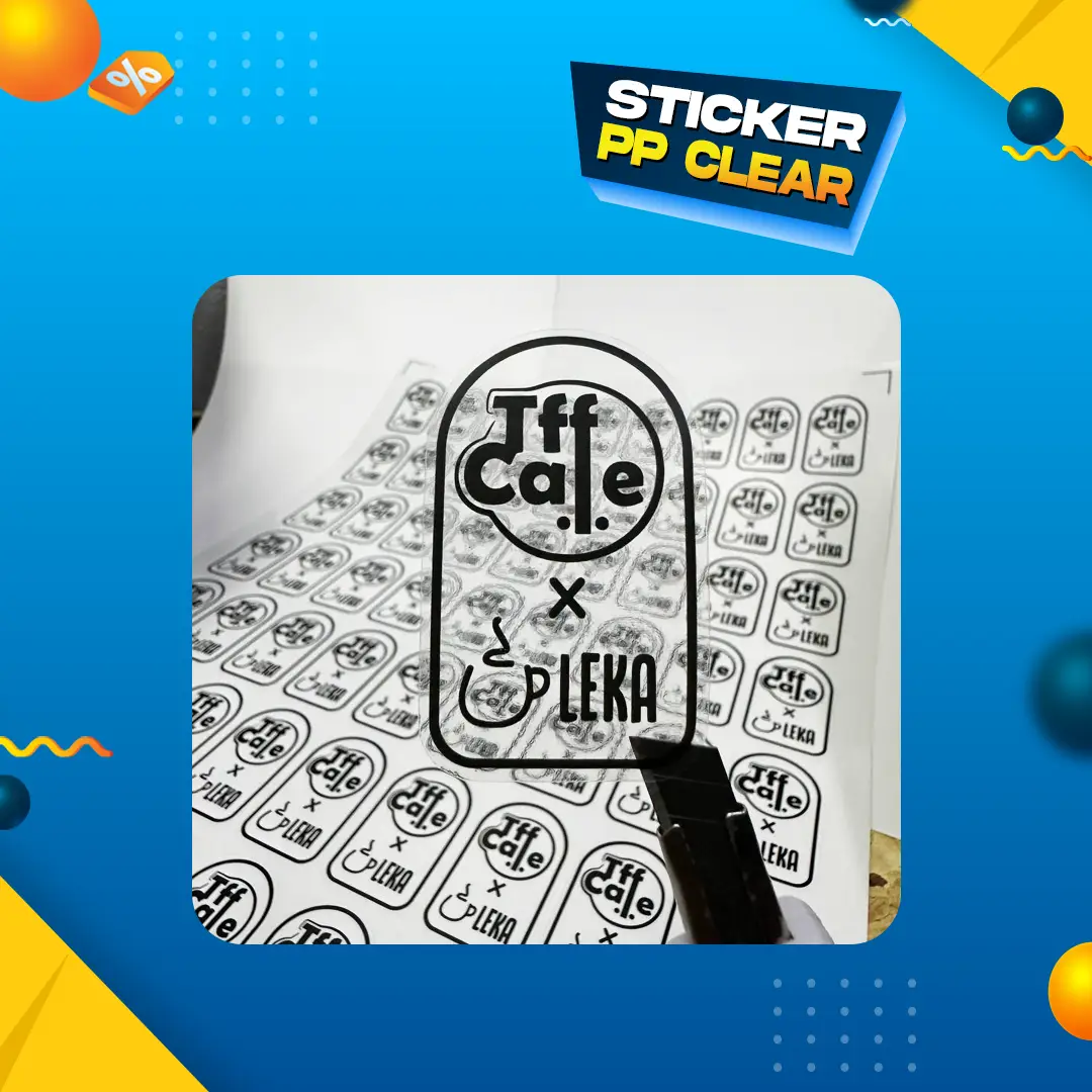 Label Sticker PP Clear